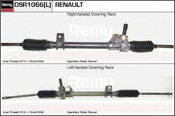 RENAULT 7701472110 Рульовий механізм
