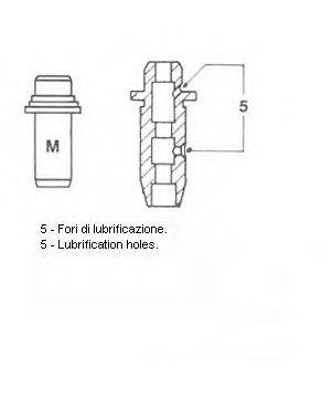 METELLI 011280 Напрямна втулка клапана