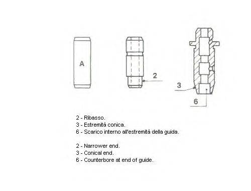 METELLI 010497 Напрямна втулка клапана