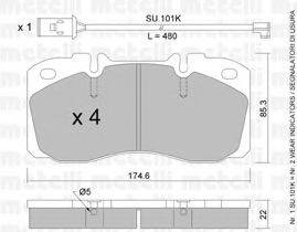 METELLI 22-0268-2K