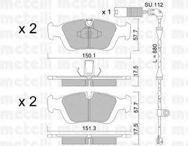 METELLI 22-0312-0K