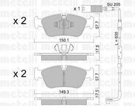 METELLI 22-0640-0K