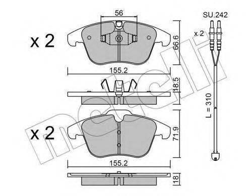 METELLI 22-0675-5K