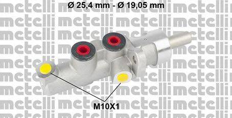 FRI.TECH. PF655 головний гальмівний циліндр