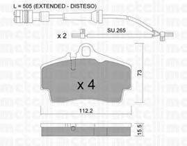 METELLI 22-0658-1K