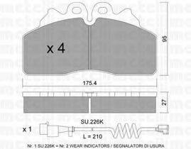 METELLI 22-0850-0K