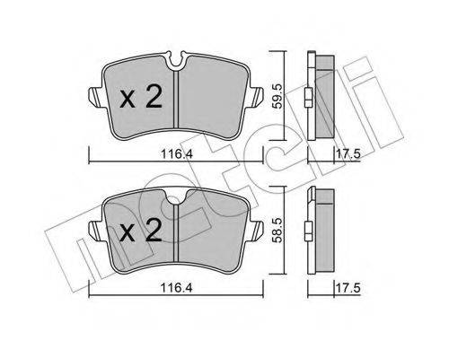 METELLI 22-0955-0