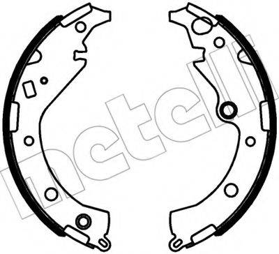 TOYOTA 0449528151 Комплект гальмівних колодок