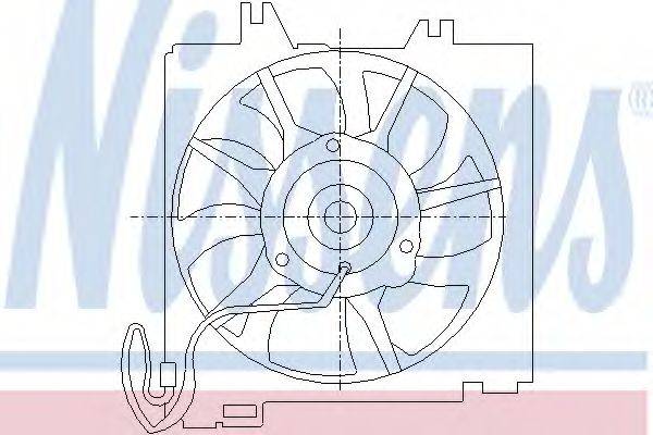 CHRYSLER 4882798 Вентилятор, конденсатор кондиціонера