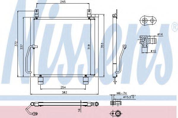SUZUKI 95310M79F00 Конденсатор, кондиціонер