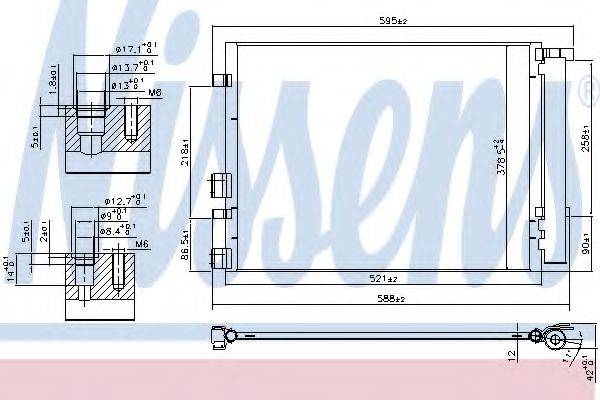 HYUNDAI 976064P200 Конденсатор, кондиціонер