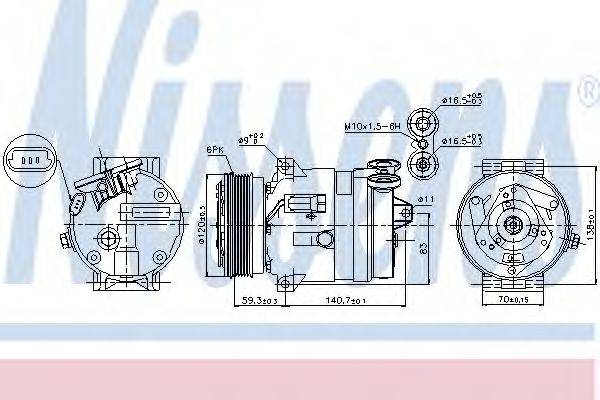 NISSENS 89057