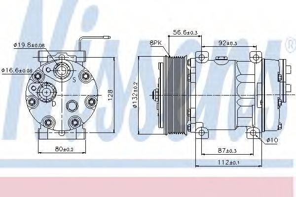 LUCAS ACP400 Компресор, кондиціонер