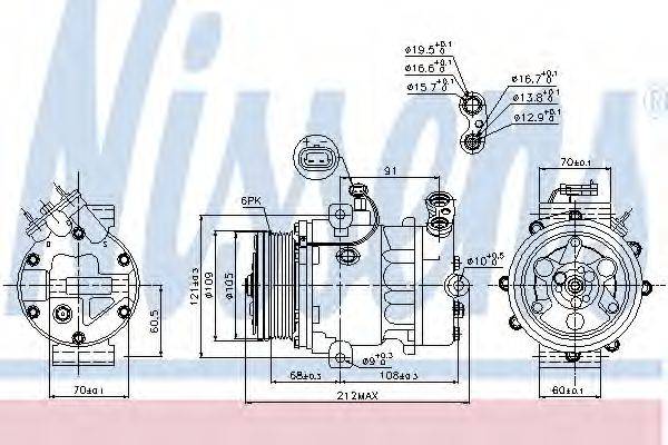 DELPHI 100088 Компресор, кондиціонер