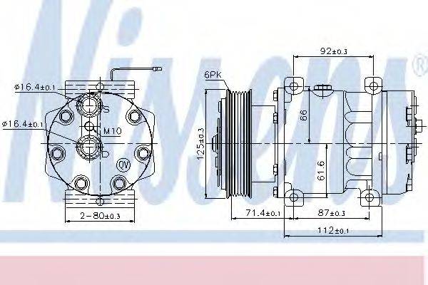 DELPHI 100254 Компресор, кондиціонер