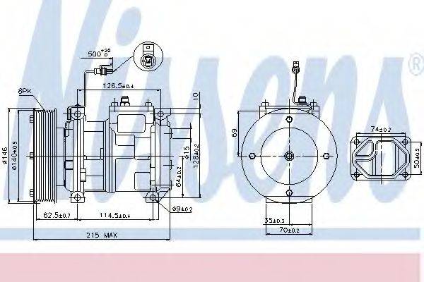 DELPHI 100782 Компресор, кондиціонер