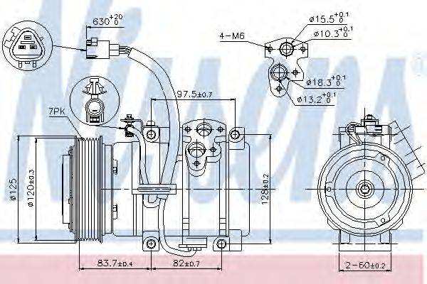 DELPHI 100220 Компресор, кондиціонер