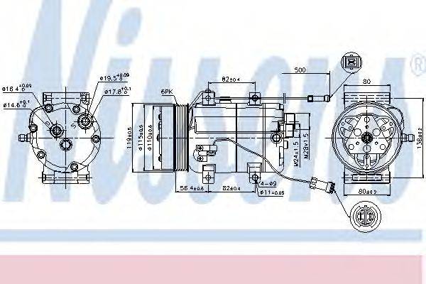 DELPHI 100037 Компресор, кондиціонер