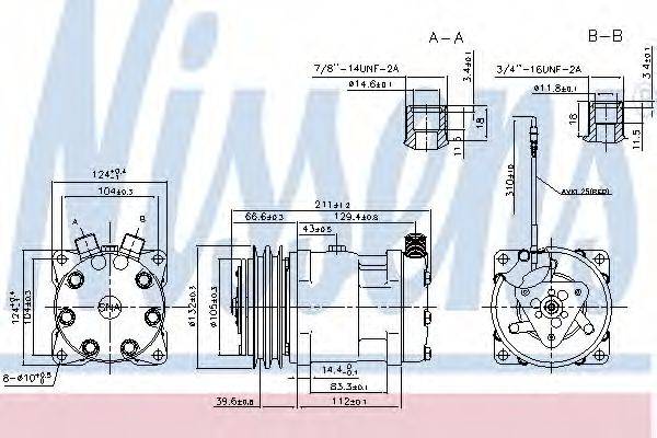 DELPHI 100983 Компресор, кондиціонер