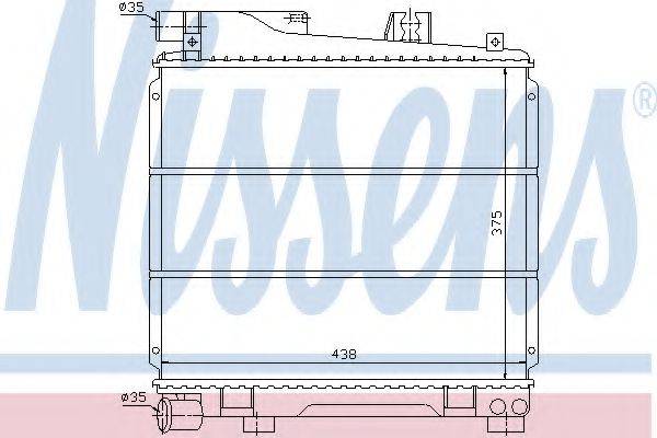 ARD 310104 Радіатор, охолодження двигуна
