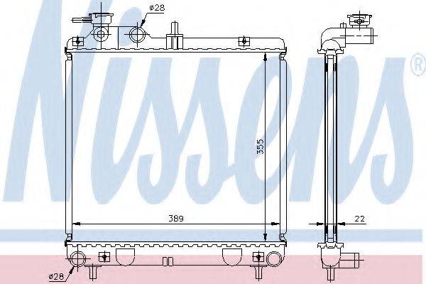 NISSENS 67500A