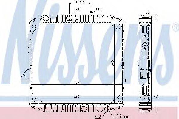 GERI 10601 Радіатор, охолодження двигуна