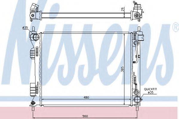 NISSENS 675002