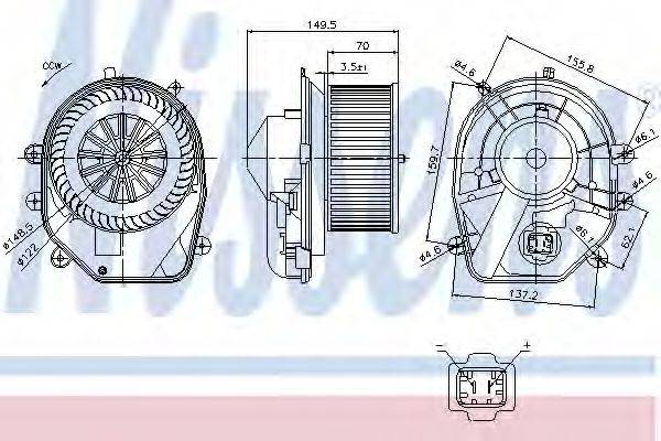 NISSENS 87030