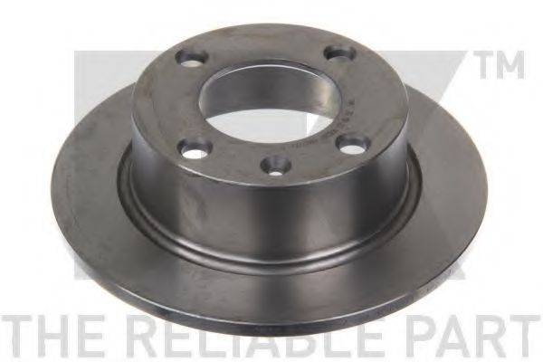 EURODEAL AUTOPARTS 736 гальмівний диск