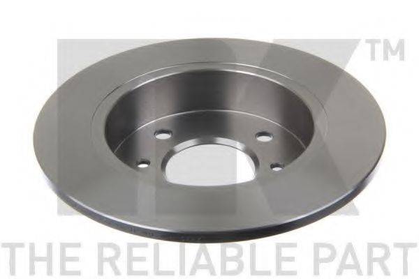 EURODEAL AUTOPARTS 686 гальмівний диск