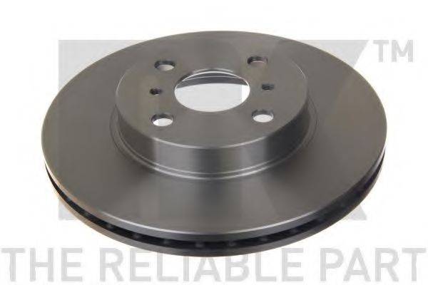 EURODEAL AUTOPARTS 761 гальмівний диск