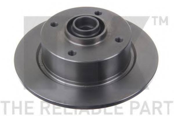 EURODEAL AUTOPARTS 314 гальмівний диск