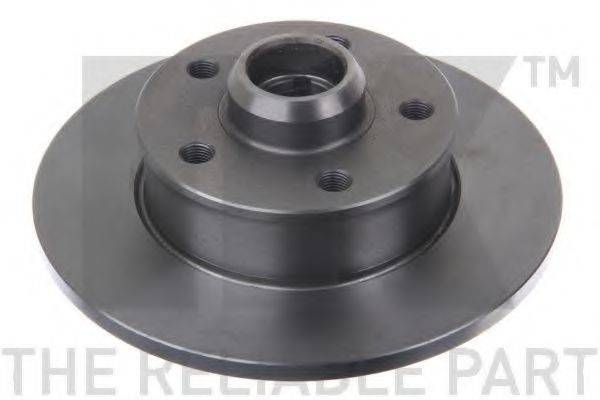 EURODEAL AUTOPARTS 710 гальмівний диск