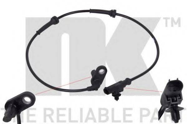 EURODEAL AUTOPARTS 10 25 018 Датчик, частота обертання колеса