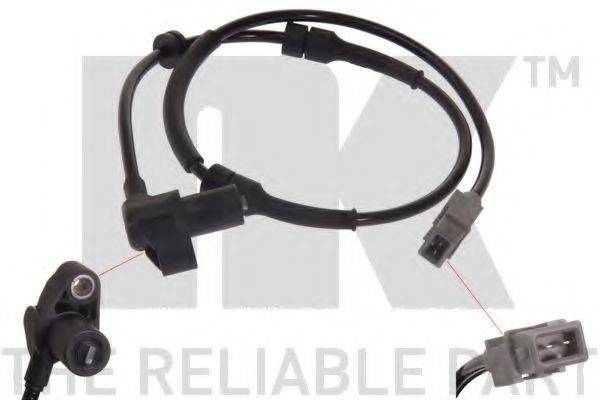 EURODEAL AUTOPARTS 10 12 010 Датчик, частота обертання колеса