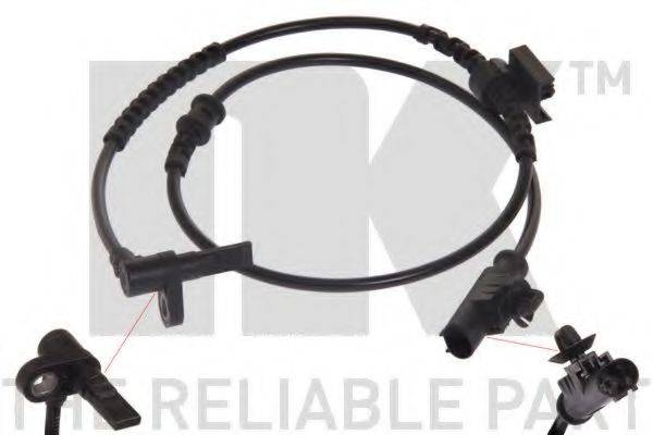 EURODEAL AUTOPARTS 10 05 017 Датчик, частота обертання колеса