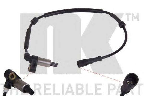 EURODEAL AUTOPARTS 10 13 037 Датчик, частота обертання колеса