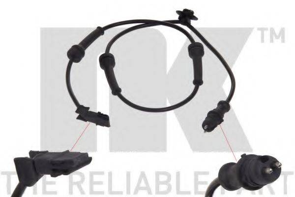 EURODEAL AUTOPARTS 10 13 038 Датчик, частота обертання колеса
