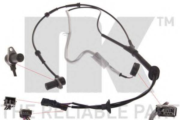 VW 4B0 927 807 K Датчик, частота обертання колеса