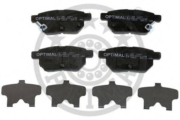 OPTIMAL 24610 Комплект гальмівних колодок, дискове гальмо
