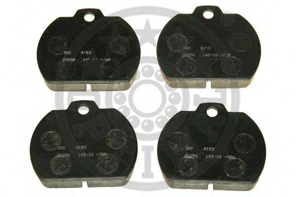 OPTIMAL 20286 Комплект гальмівних колодок, дискове гальмо