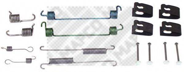 FORD 6520676 Комплектуючі, гальмівна колодка