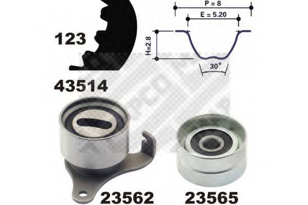 AUTOKIT 045178 Комплект ременя ГРМ