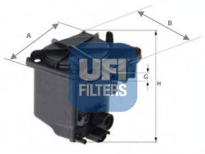 CROSLAND FILTERS 5110 Паливний фільтр