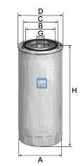CROSLAND FILTERS 5041 Паливний фільтр