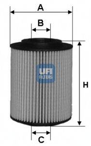 CROSLAND FILTERS 2290 Масляний фільтр