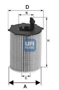 CROSLAND FILTERS 2256 Масляний фільтр