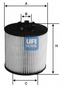 CROSLAND FILTERS 2309 Масляний фільтр