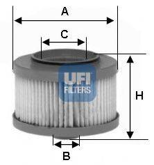 CROSLAND FILTERS 4031 Паливний фільтр