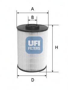 CROSLAND FILTERS 4045 Паливний фільтр